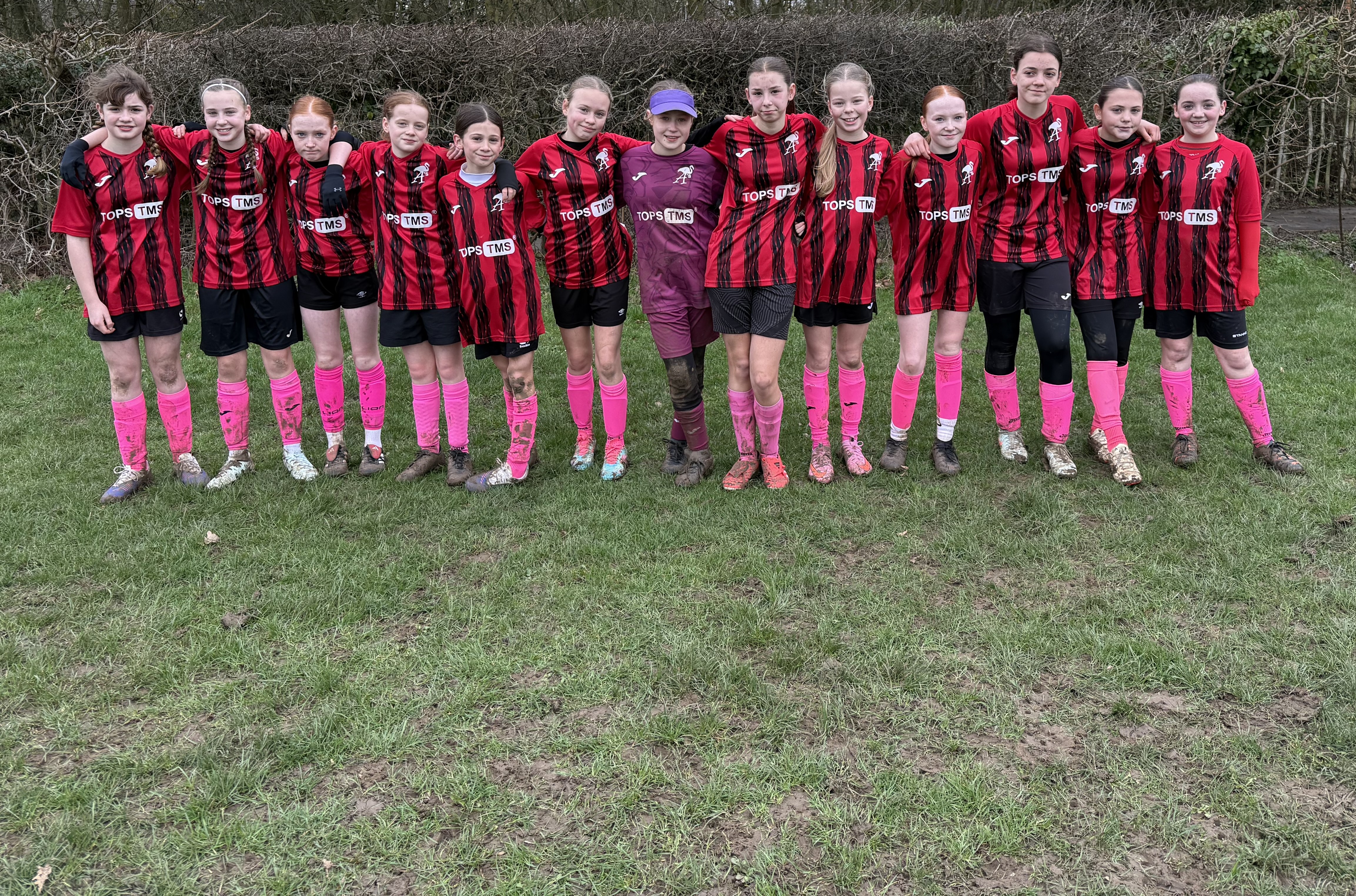 Achilles Flamingos U12s team photo